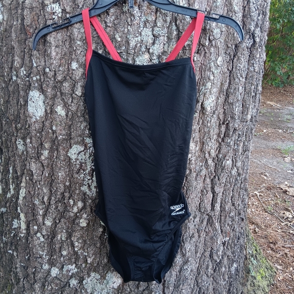 Black SPEEDO Endurance One Piece Swimsuit 8/34 - Picture 1 of 7